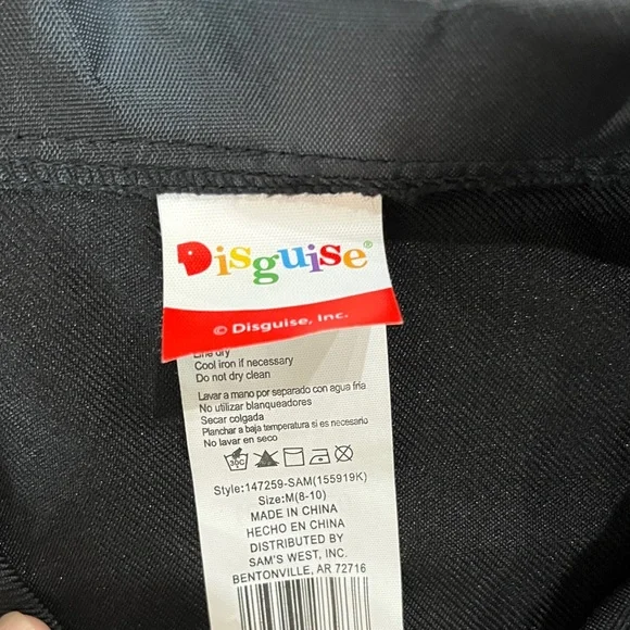 Disguise Firefighter Costume - Black and Yellow - Picture 2 of 6